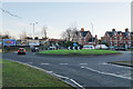 Roundabout on the western side of Lichfield