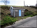 Single-storey stone building, Llan Road near Llangynwyd