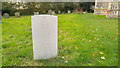 TM4156 : War grave at St Botolph's Church, Iken, Suffolk by Phil Champion
