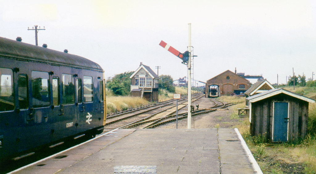 Southminster Station, 1978 © Walter Dendy, Deceased :: Geograph Britain ...