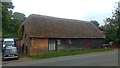 Thatched barn / workshop near White Mill, Shapwick, Dorset