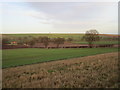 TA0464 : View towards Little Kilham Farm by Jonathan Thacker