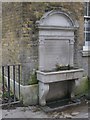 Drinking fountain on the former Clissold Mansion