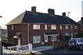 Row of houses on Arnold Road