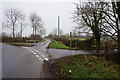 Road junction on Holton Road