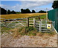 DANGER - Bull in field, Bridgend, Stonehouse