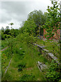 Disused railway at Endon in Staffordshire