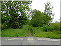 Disused railway at Endon in Staffordshire