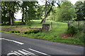 Southeastern entrance to Rigg House from A684