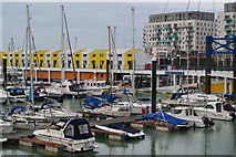 TQ3303 : Brighton Marina, near the West Jetty by David Martin