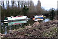 Barges on the Grand Union Canal