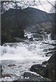 NS0045 : Waterfalls in Glen Sannox by Richard Sutcliffe