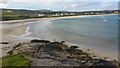 V4365 : Ballinskelligs beach from McCarthy Mór Tower by Phil Champion