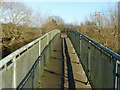 SK4531 : Footbridge over the River Derwent near Church Wilne by Alan Murray-Rust