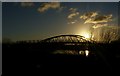 SK4530 : Sunset at Long Horse Bridge by Alan Murray-Rust