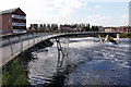 Footbridge over the River Aire