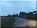 The entrance to Caenby Hall