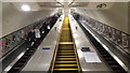 Escalator at Knightsbridge Underground Station