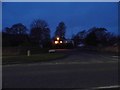 London Road at the junction of Stanley Crescent