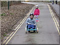 Go kart coming downhill in Great Missenden