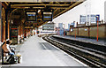 Waterloo East, eastwards towards  London Bridge on Local lines, 1997