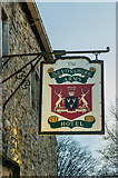 SE0753 : Devonshire Arms sign by Ian Capper
