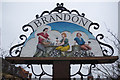 Brandon town sign