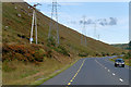 H0285 : Pylons along the N15, Barnesmore Gap by David Dixon