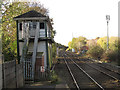 Romiley railway station - signalbox