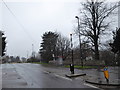 Bus stop opposite All Saints church