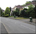 Wheelie bins, Hastings Crescent, Old St Mellons, Cardiff