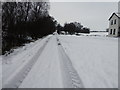 Snow along Finbarr Road