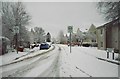 Buccleuch Drive in the snow