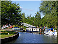 The Caldon Canal in Stoke-on-Trent