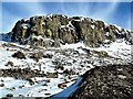 NS2260 : The Quadrocks (Cauld Rocks) Main Crag -  Largs by Raibeart MacAoidh