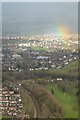 A hint of a rainbow over Malvern