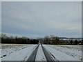 Access Lane heading towards East Lodges