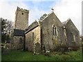 SN1107 : East side of St Mary's Church, Begelly, Pembrokeshire by Jaggery
