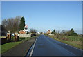 Approaching the level crossing at Eastrington Railway Station