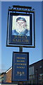 Sign for the Jolly Sailor, Newport