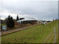 Bridge over the A96 road