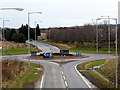 Roundabout at the east of Forres