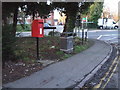 SE9326 : Elizabeth II postbox on Station Road, Brough by JThomas