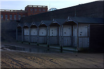 TR3470 : Beach huts at Margate by Robert Eva