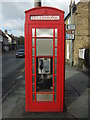 K6 telephone box on Market Place, South Cave