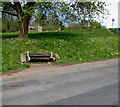 WI Golden Jubilee bench, Primrose Hill, Lydney