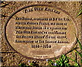 Fire Over England plaque, Primrose Hill Beacon, Lydney