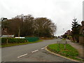 Looking from Moreside into Camelsdale Road