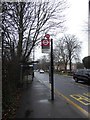 Bus stop in Church Road