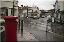 SP3265 : High Street junction with Court Street by Mark Anderson
